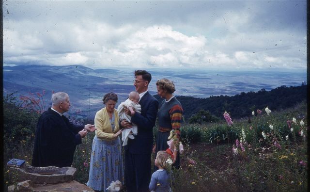 A family christening at Trewennan