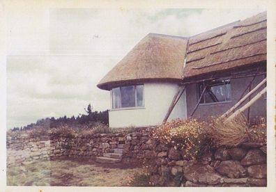 Historic photograph of the old Trewennan house